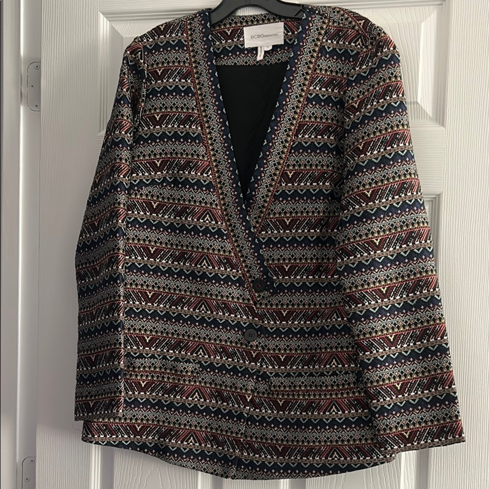 Jacquard Blazer